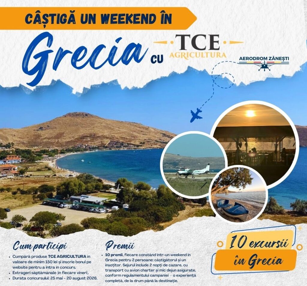 TCE Agricultura te trimite în Lemnos!